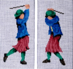 Patti Mann - Lady Golfer Eyeglass Case